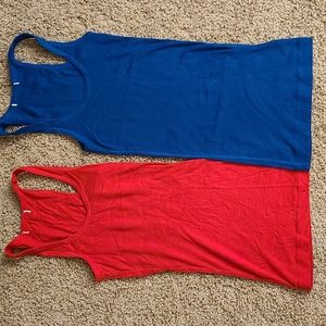 Two tank tops